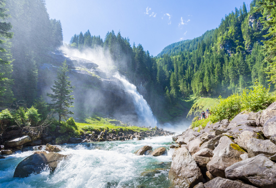 Krimml und Österreichs höchste Wasserfälle — Krimml
