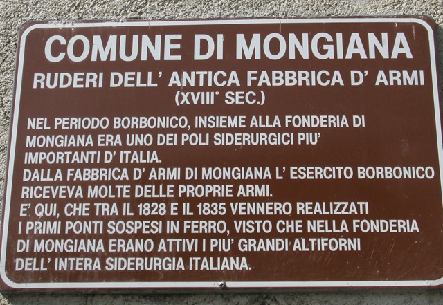 Корхонаҳои оҳании Монгиана - Mongiana | Secret World Trip Planner