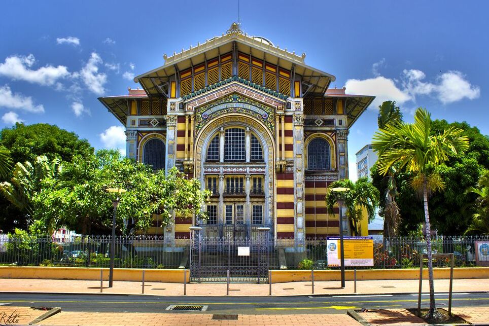Die alte Schoelcher-Bibliothek — Fort-de-France
