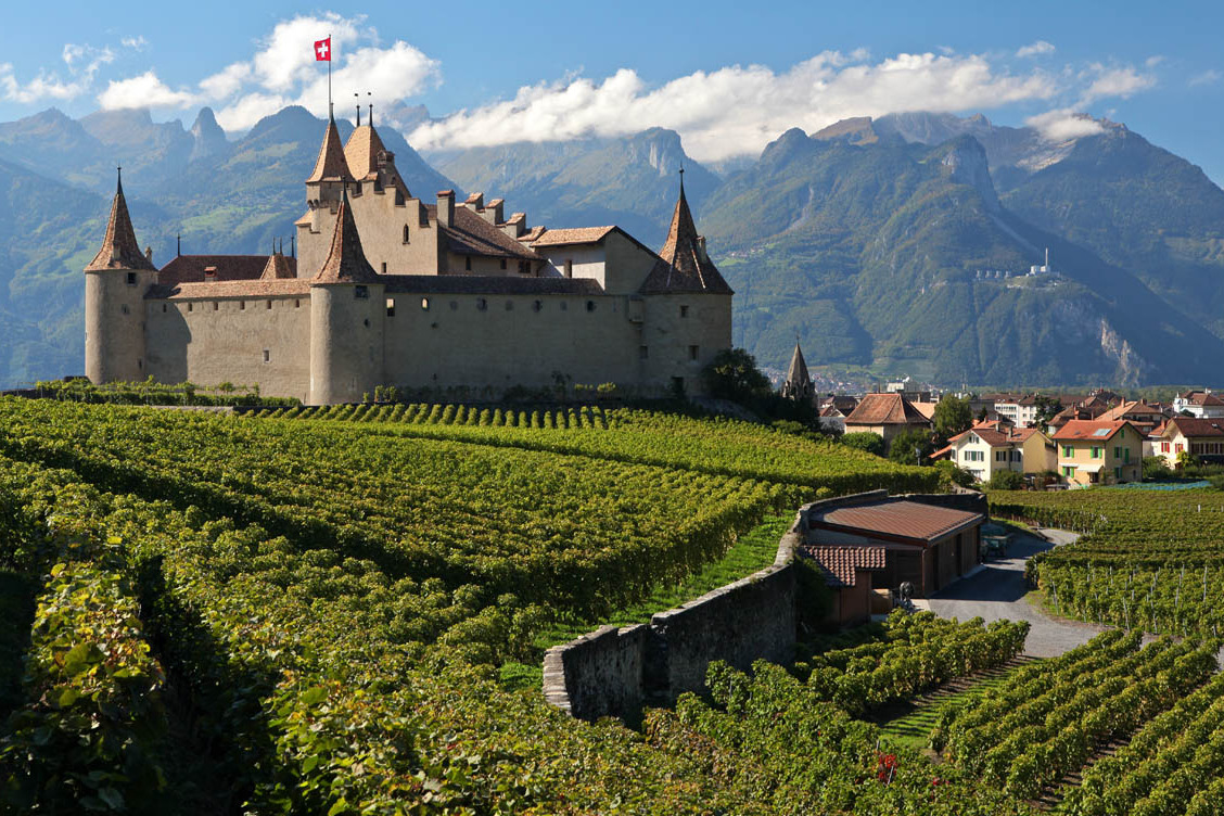 Im Rhonetal, Schloss Aigle — Aigle