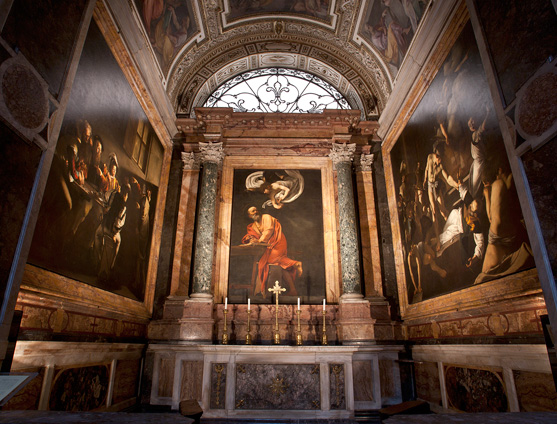 Die Contarelli-Kapelle und Caravaggio — Roma