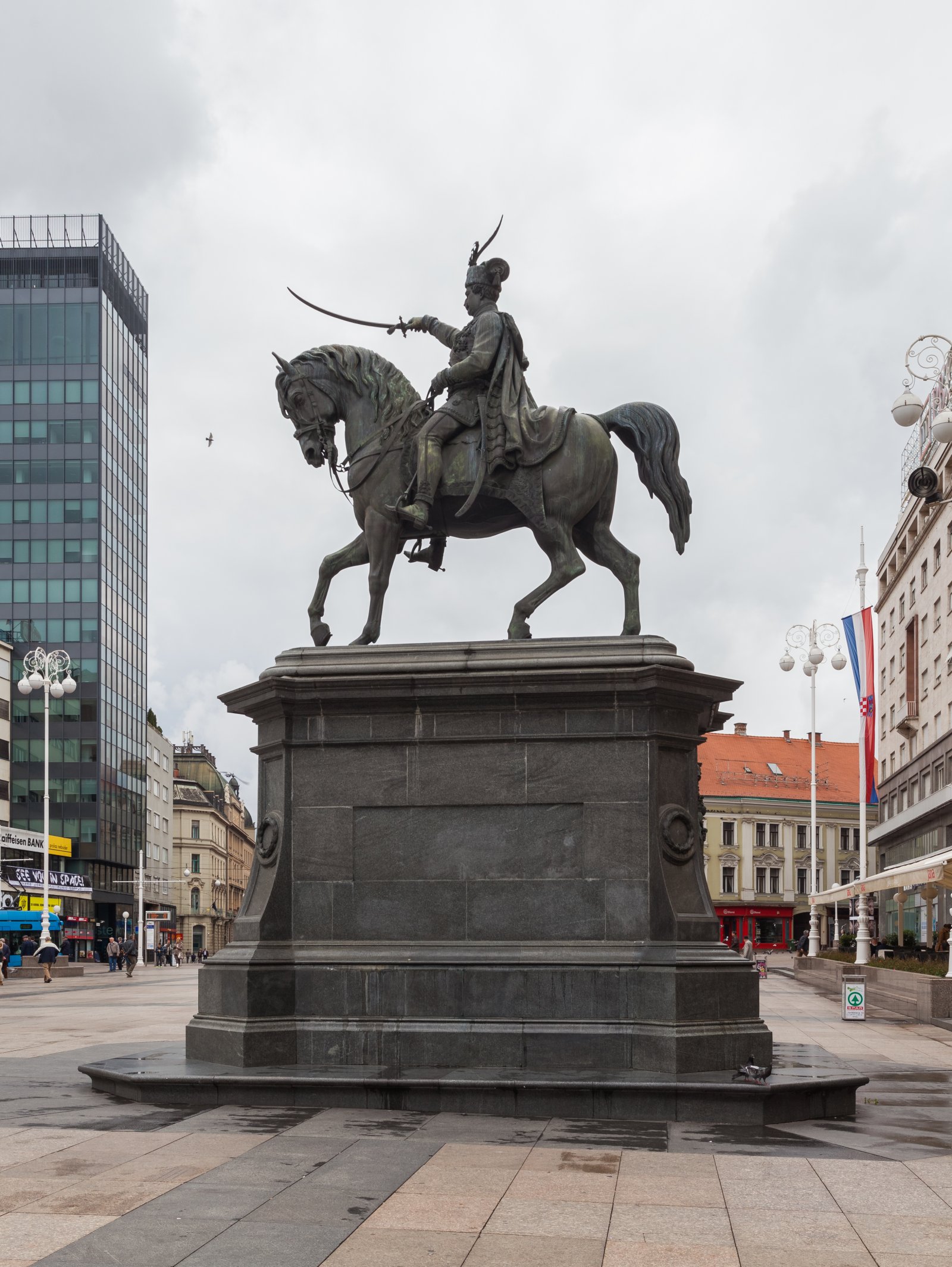 Verbot Jelačić Platz: der Hauptplatz von Zagreb - Zagreb | Secret World Trip Planner