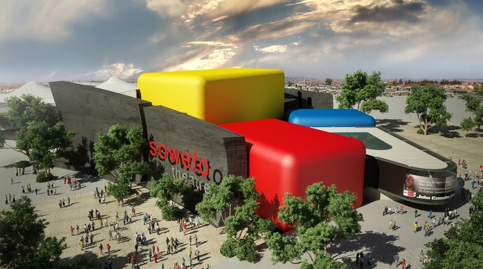Soweto Theatre is an impressive modern building — Soweto