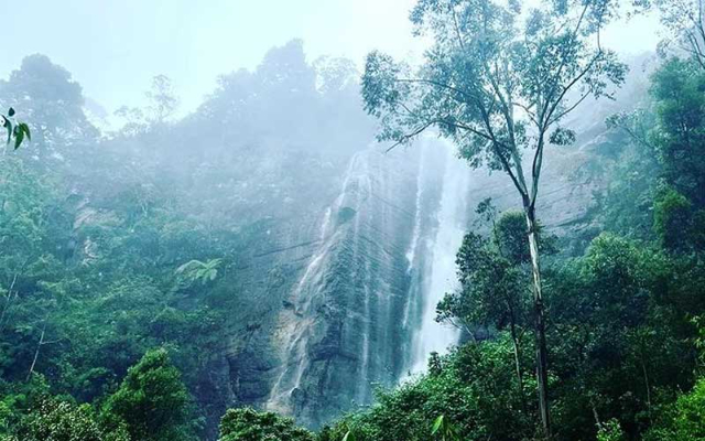 Lover's Leap waterfall — Distretto di Nuwara Eliya