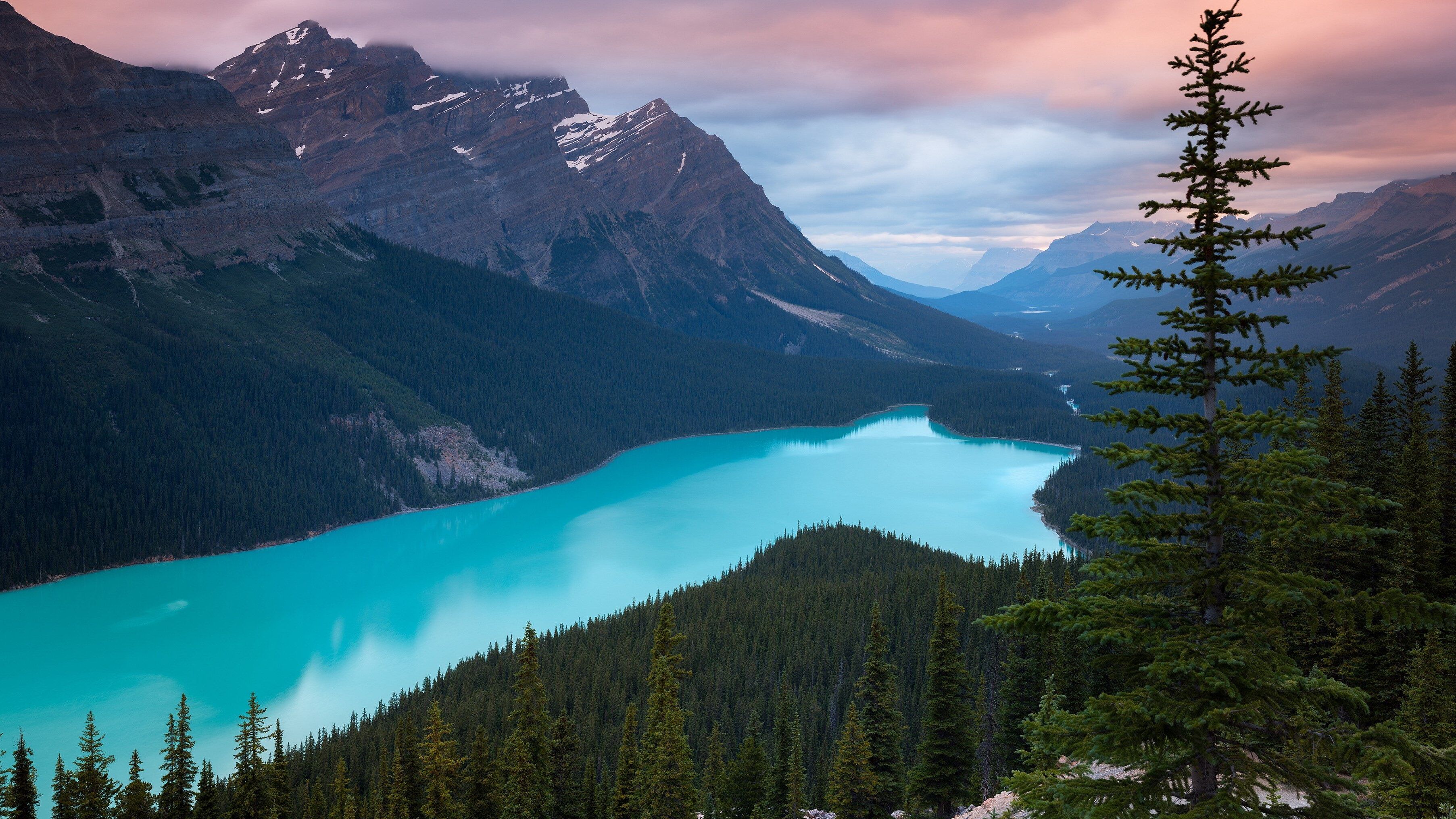 Kanada: Lake Peyto, ein Wunder der Natur — Improvement District No. 9