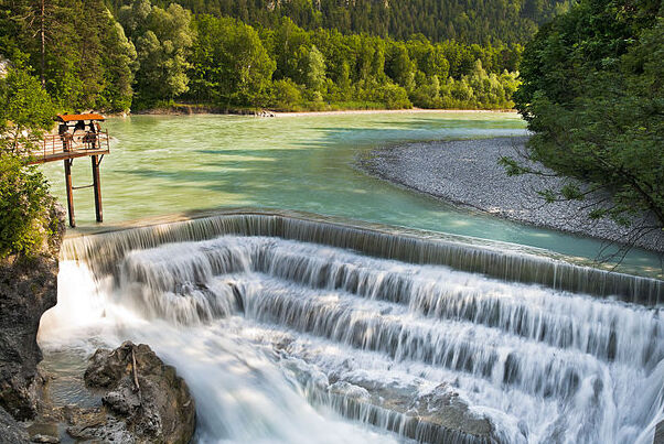 The Lech falls — Füssen