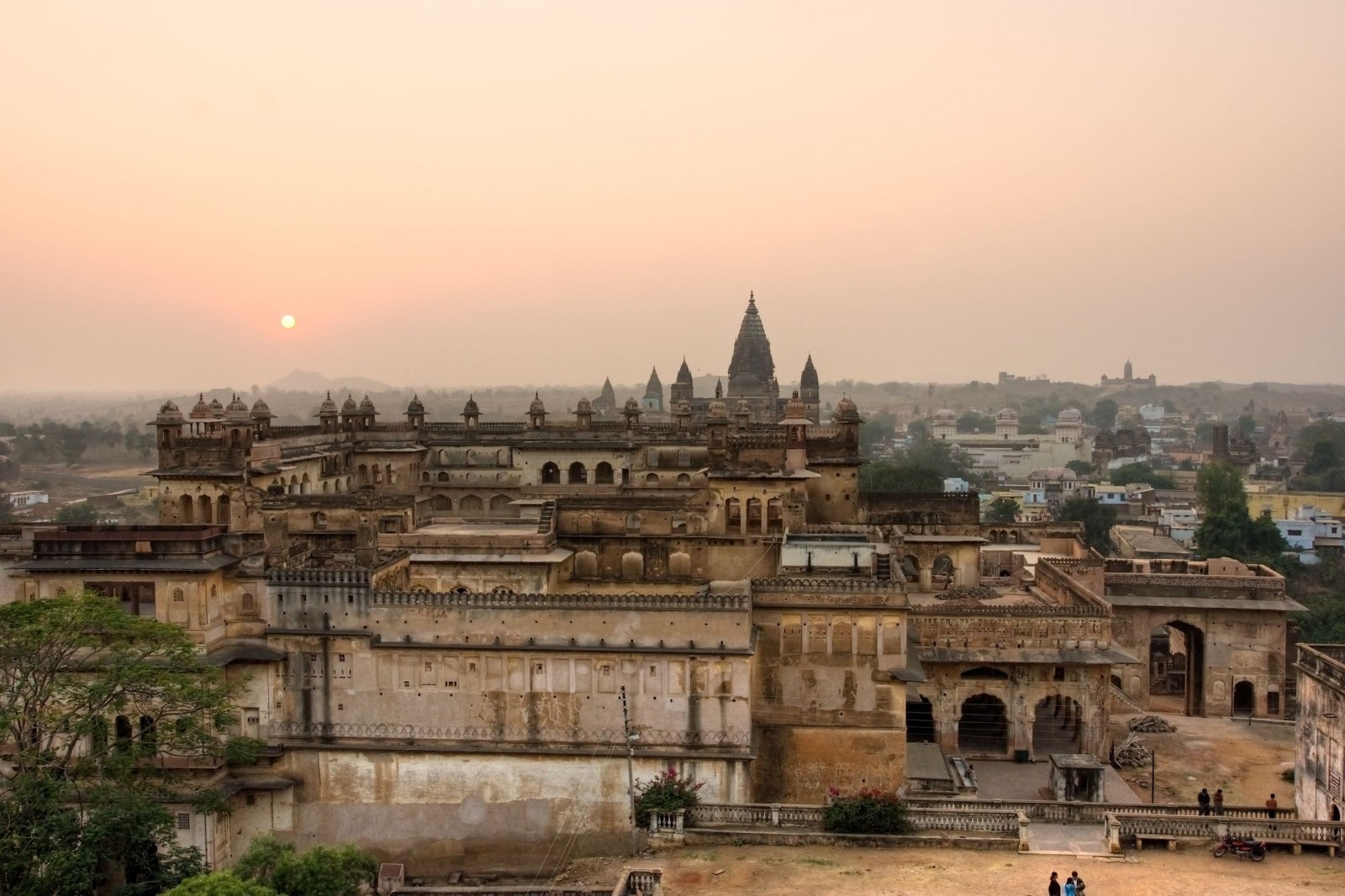 Orchha Stadt — Orcha
