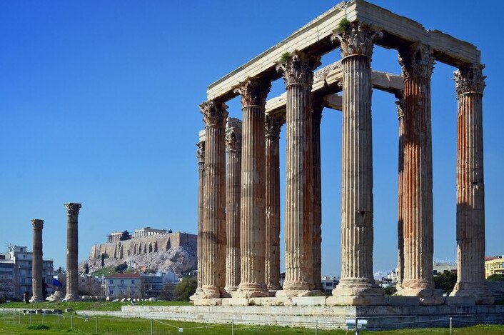 Olympieion (Tempel des olympischen Zeus) - Atene | Secret World Trip Planner