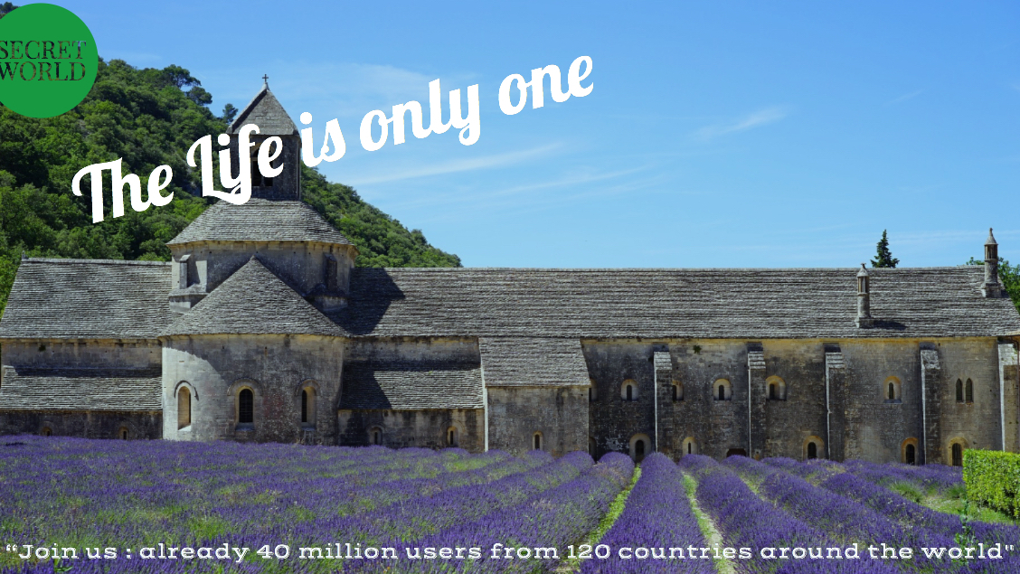 Magische Lavendelfelder in der Provence — Provence