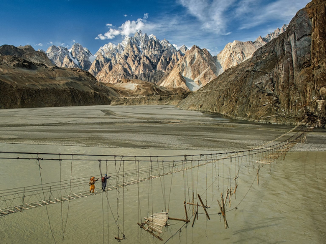 Hussaini Suspension Bridge - Gilgit | Secret World Trip Planner