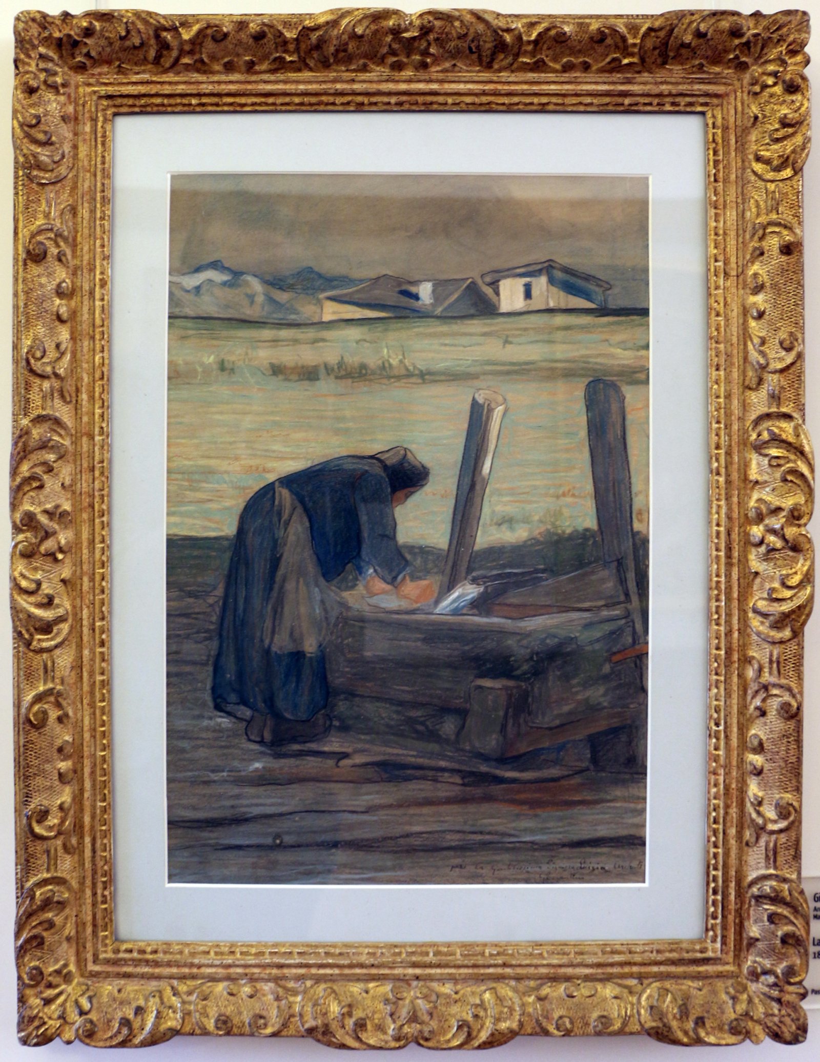 La lavandaia di Giovanni Segantini - Milano | Secret World Trip Planner
