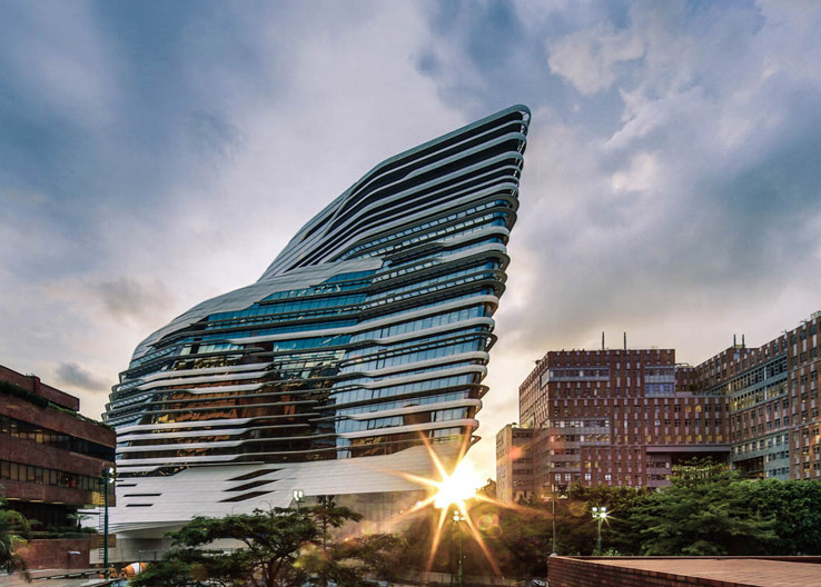Zaha Hadid: Innovation Tower (Jockey Club Tower) — Innovation Tower