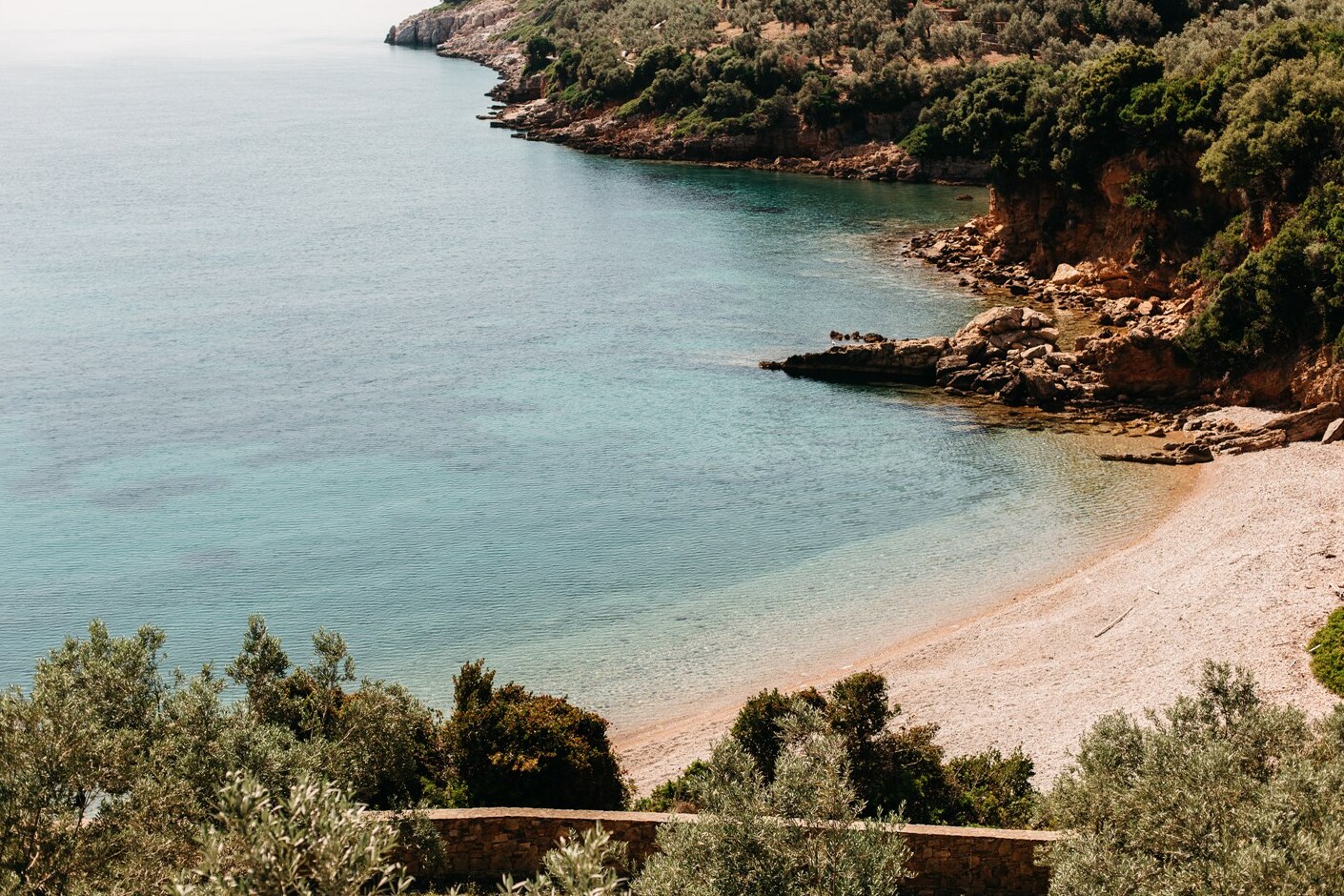 Der Strand von Megali Ammos — Μεγάλη Άμμος