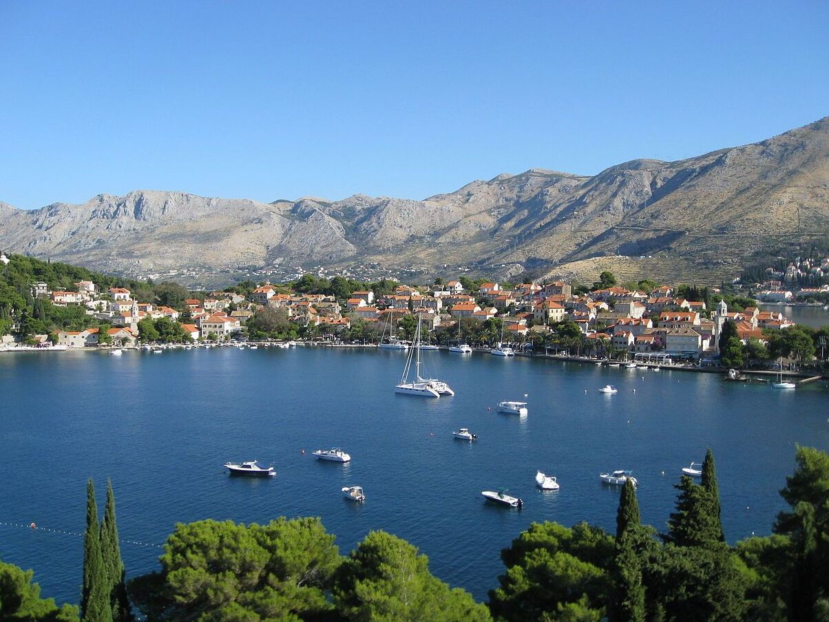 Cavtat, Kroatien — Ragusa Vecchia