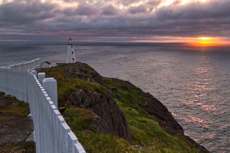 Il faro di Cape Spear a Terranova — St. John's