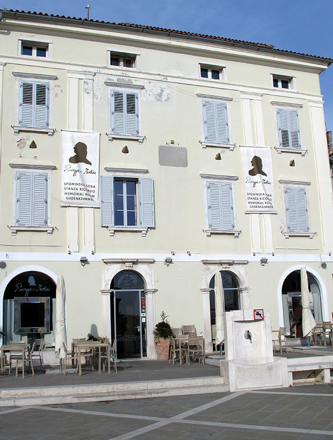 Birthplace of Tartini — Cankarjevo nabrežje 3