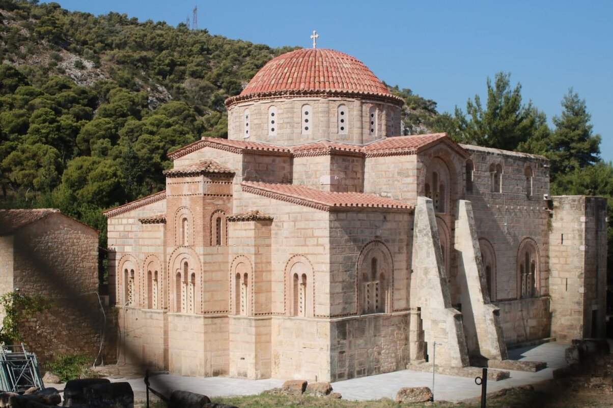 Das Kloster des Daphnis — Chaidari
