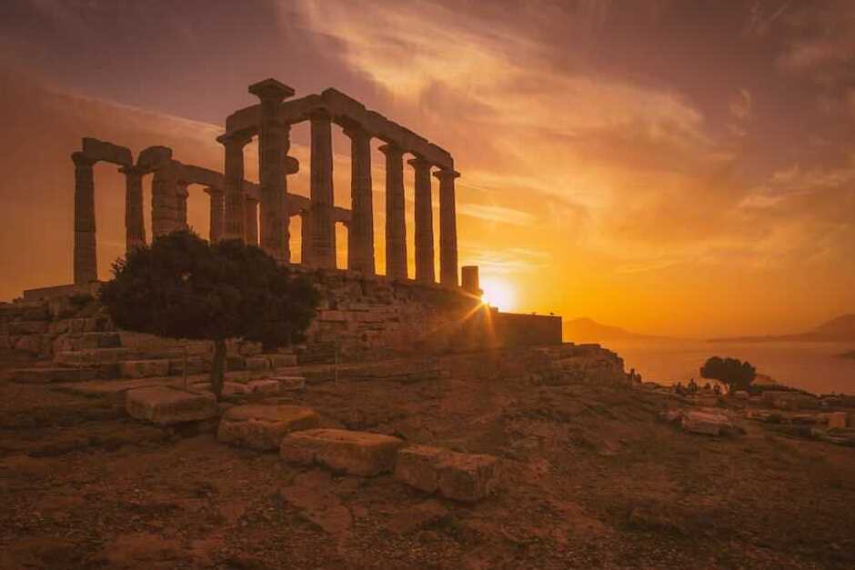 Tempel des Poseidon in Sounion — Sounio