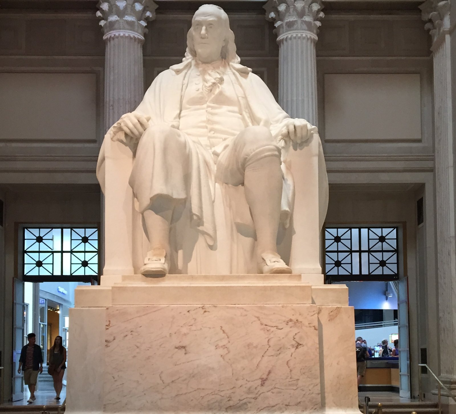 Philadelphia - Das Benjamin-Franklin-Nationaldenkmal - Philadelphia | Secret World Trip Planner