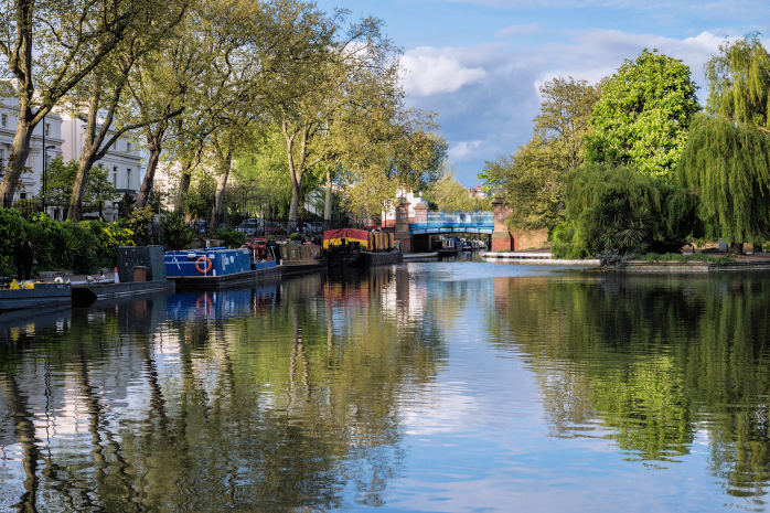 London und die Rembrandt-Gärten — Little Venice