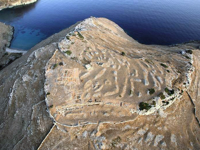 Strofilas in Andros,the most ancient city in Europe — Kolympos-Zaganiari (Palaiopolis GR