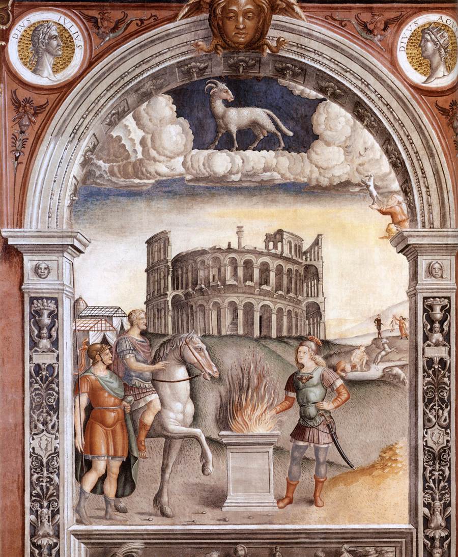 The Sala dello Zodiaco (Hall of the Zodiac) was the bedroom of William G - Mantova | Secret World Trip Planner