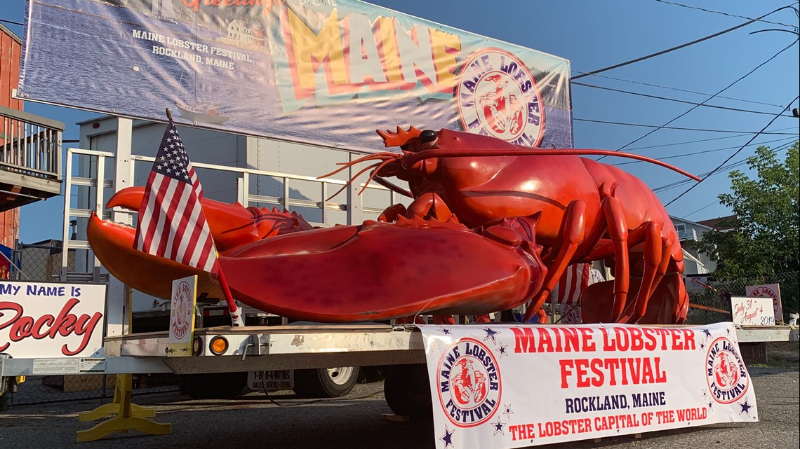 Festival dell'aragosta del Maine — Rockland