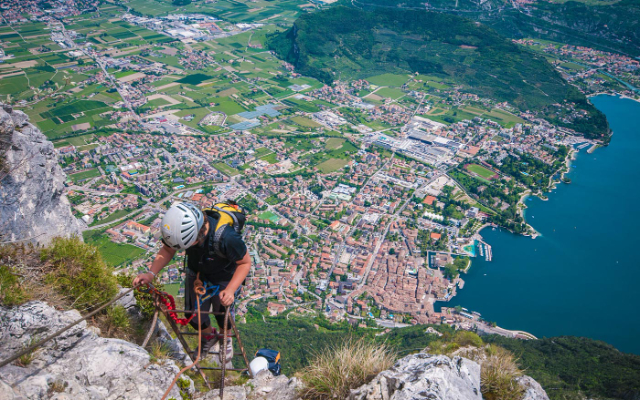 Die Ferrata der Freundschaft — Riva del Garda