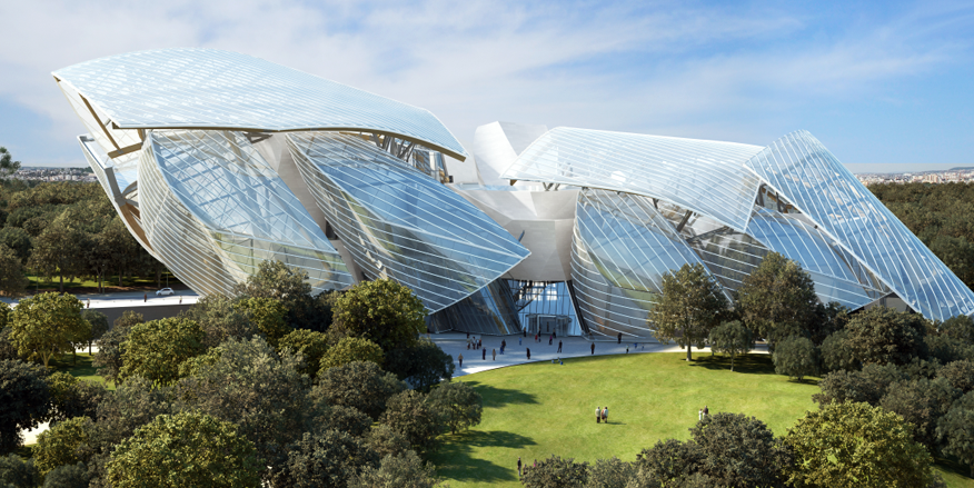 Frank Gehry:Die Louis Vuitton Stiftung und ihre Segel - Paris | Secret World Trip Planner