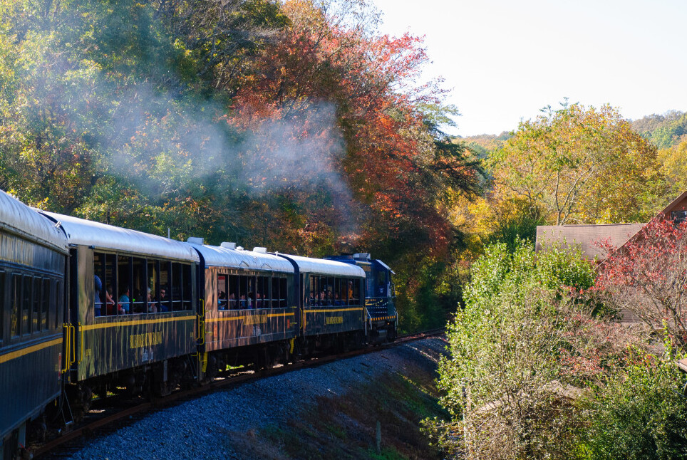 Die Blue Ridge Scenic Railway · Blue Ridge | Smart Trip Planner App ...
