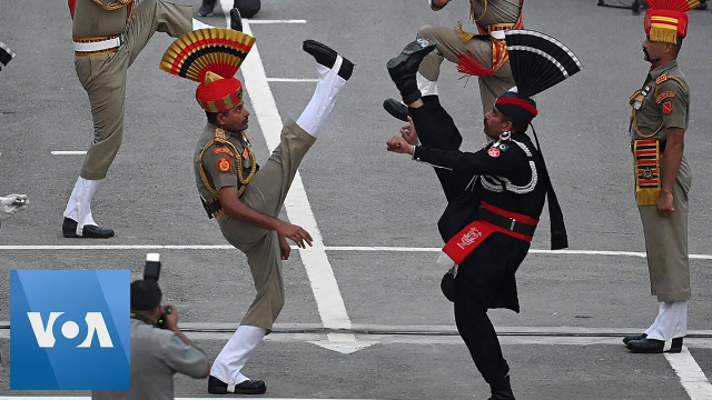 Wagah border ceremony — Hardo Rattan
