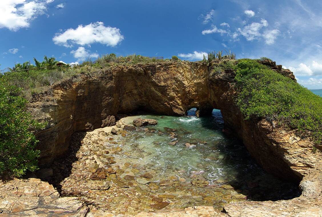 David’s Hole in St Martin