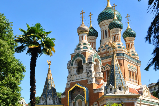Russisch-orthodoxe Kathedrale des Heiligen Nikolaus - Nice | Secret World Trip Planner
