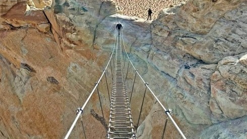 Die Cave Peak-Lufttreppe in Amangiri, Utah — Canyon Point