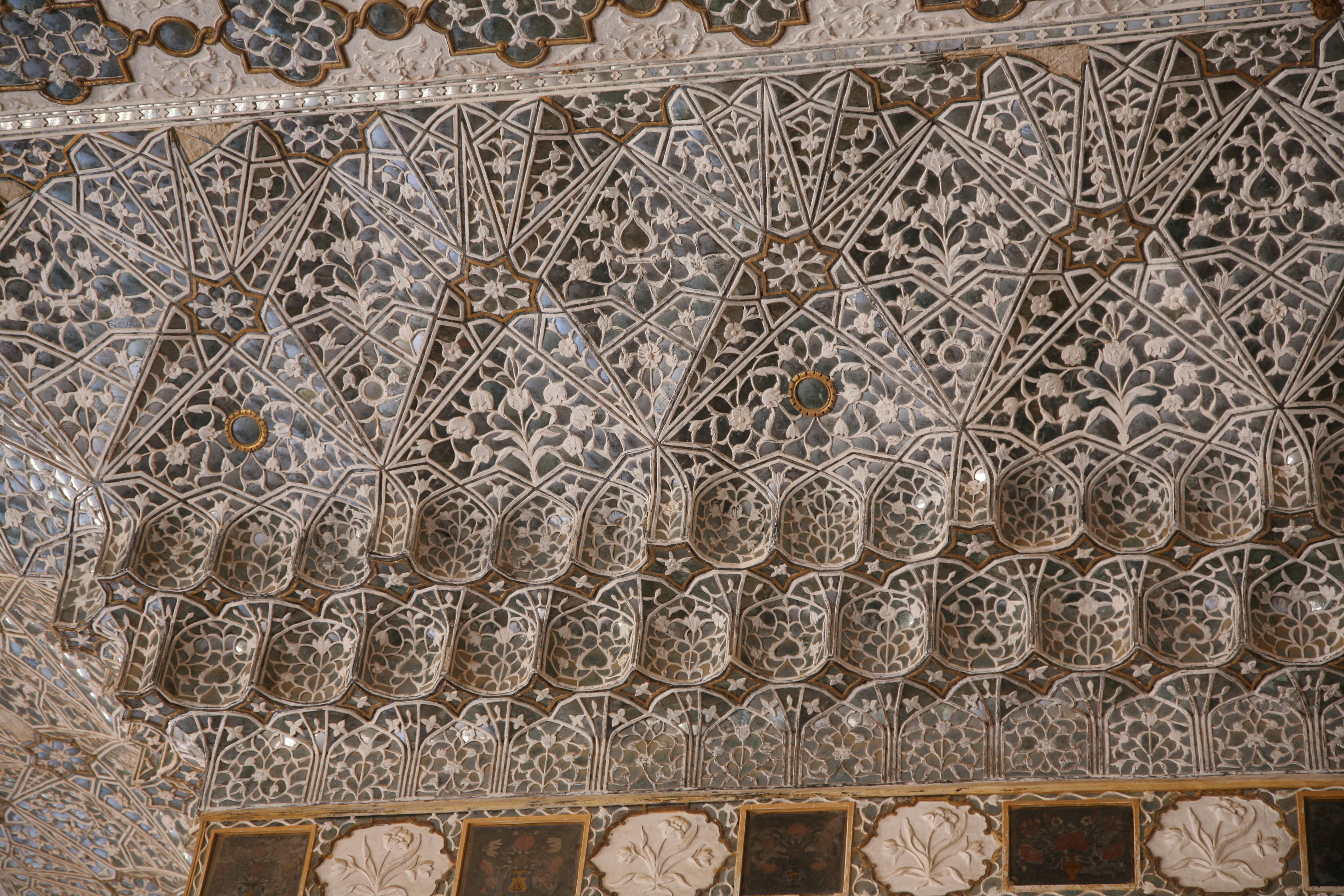 Sheesh Mahal (Spiegelpalast) im Amber Fort - Jaipur | Secret World Trip Planner