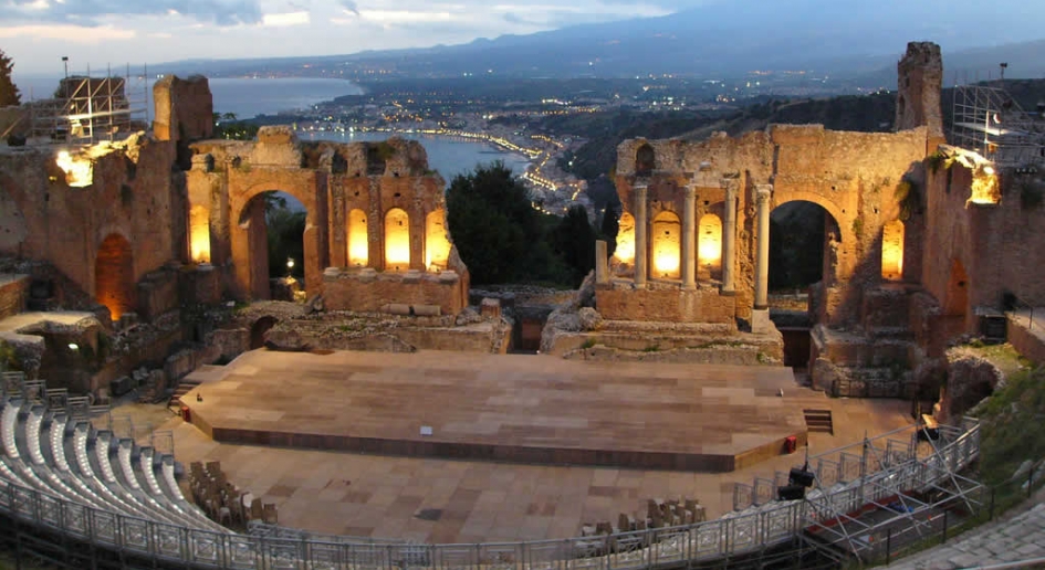 Greek Roman Theater — Taormina