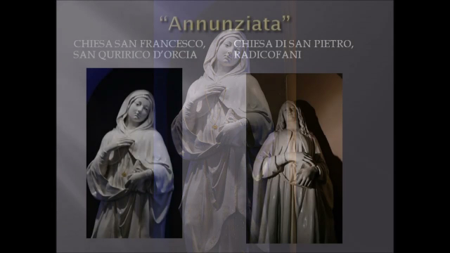 Мадонна Аннунсиата, Делла Роббиа - San Quirico d'Orcia | Secret World Trip Planner