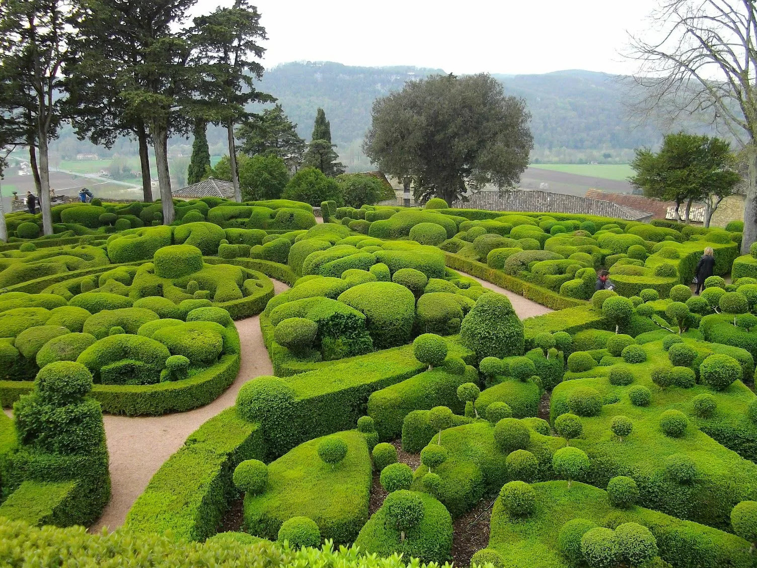 Die märchenhaften Gärten von Marqueyssac — Vezac