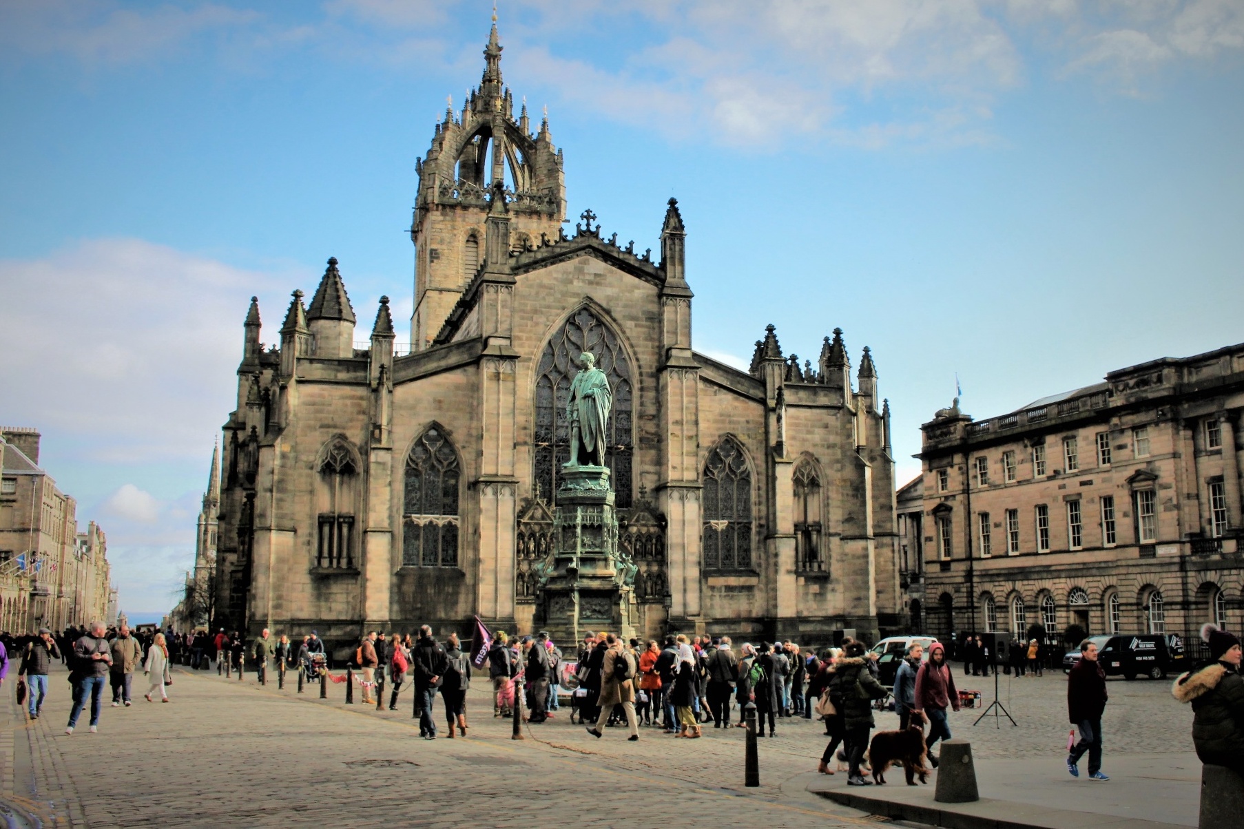 Edinburgh: St. Giles' Kathedrale — High St