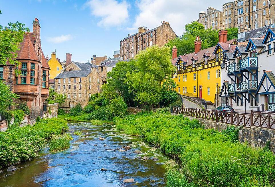 Dean Village, a peaceful village on the Water of Leith — Dean Path