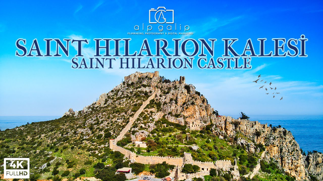 Die Burg des Heiligen Hilarion in Karaman — Aglantzia