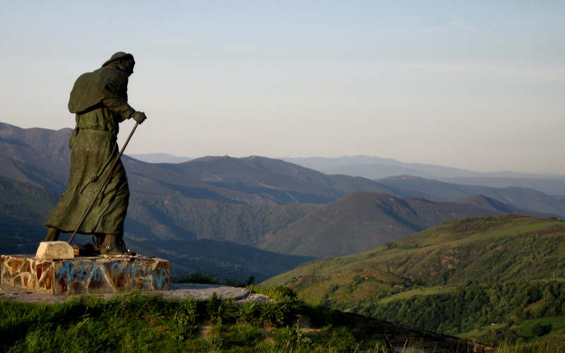Der Pilgerweg nach Santiago de Compostela — Santiago di Compostela