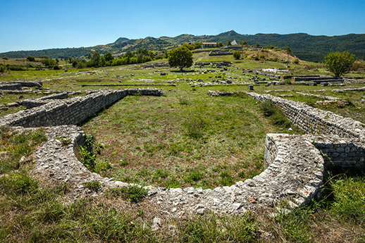 Iuvanum is an archaeological site of Roman times. - Montenerodomo | Secret World Trip Planner