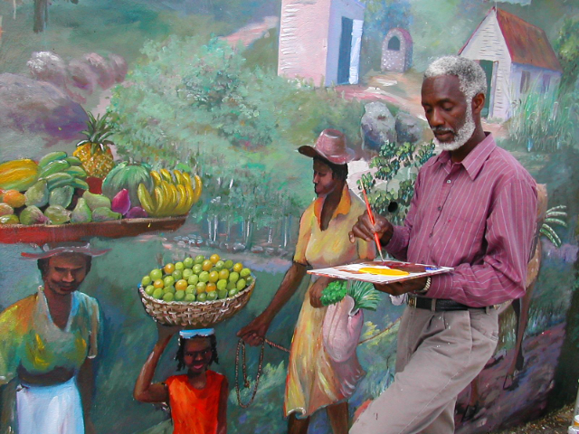 Fahie Hill Wandmalereien - Road Town | Secret World Trip Planner