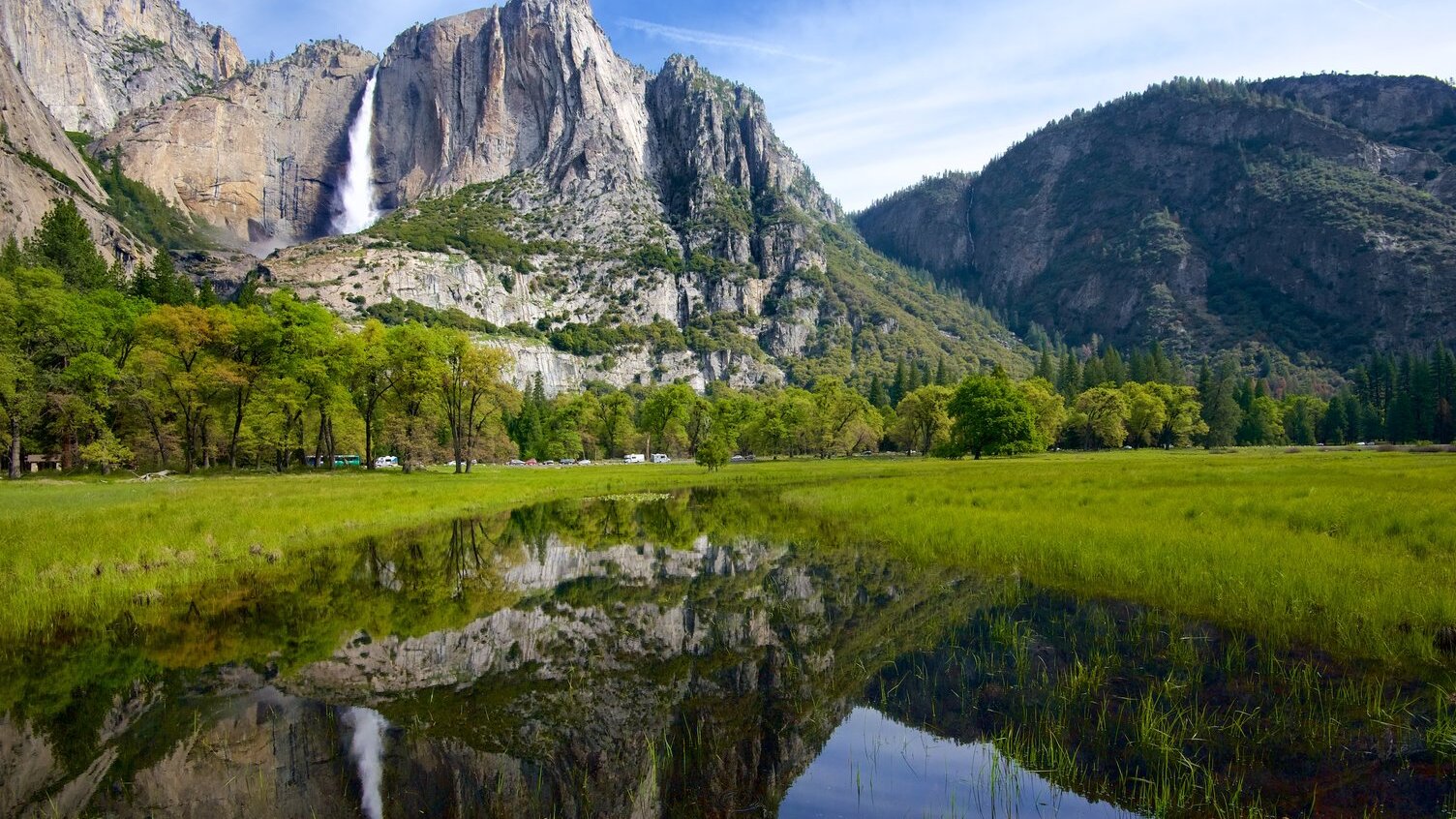 Yosemite Falls, the highest in Yosemite National Park — Yosemite Valley