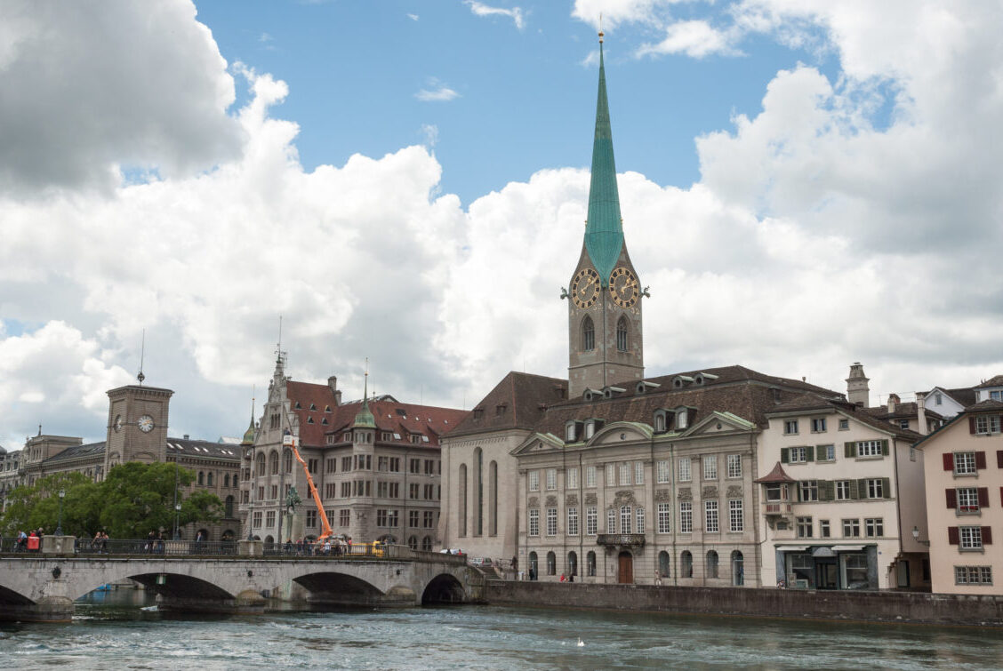 Fraumunster, bekannt als die Frauenkirche — Zürich