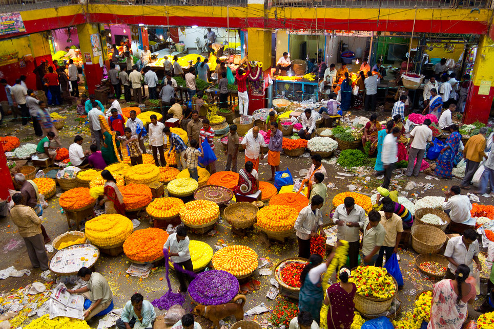 Krishna-Rajendra-Markt in Bangalore — Bangalore