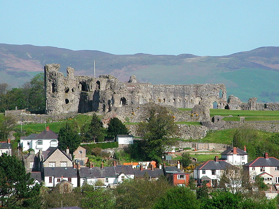 Die beeindruckenden Ruinen der Burg Denbigh — Castle Hill