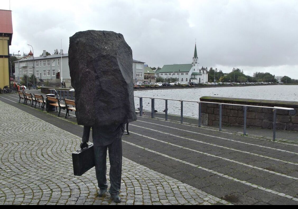 Die unbekannte offizielle Statue — Reykjavík