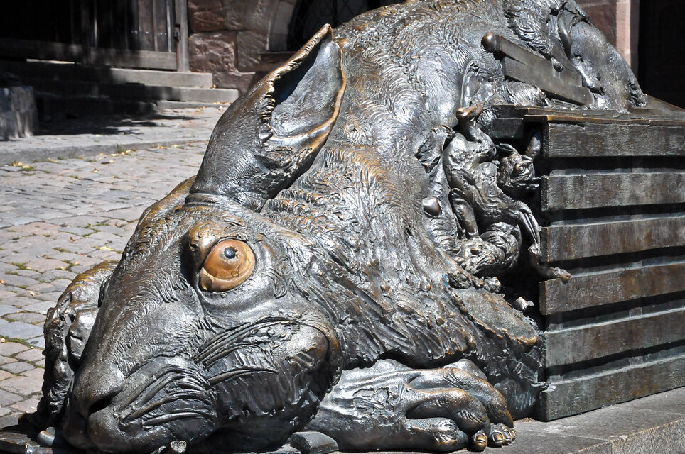 Dürer and the Evil monster “lurking — Nürnberg